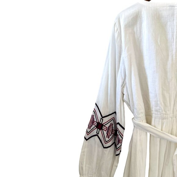 Lane Bryant NEW Embroidered Bohemian Midi Dress Size 20P - Picture 11 of 16